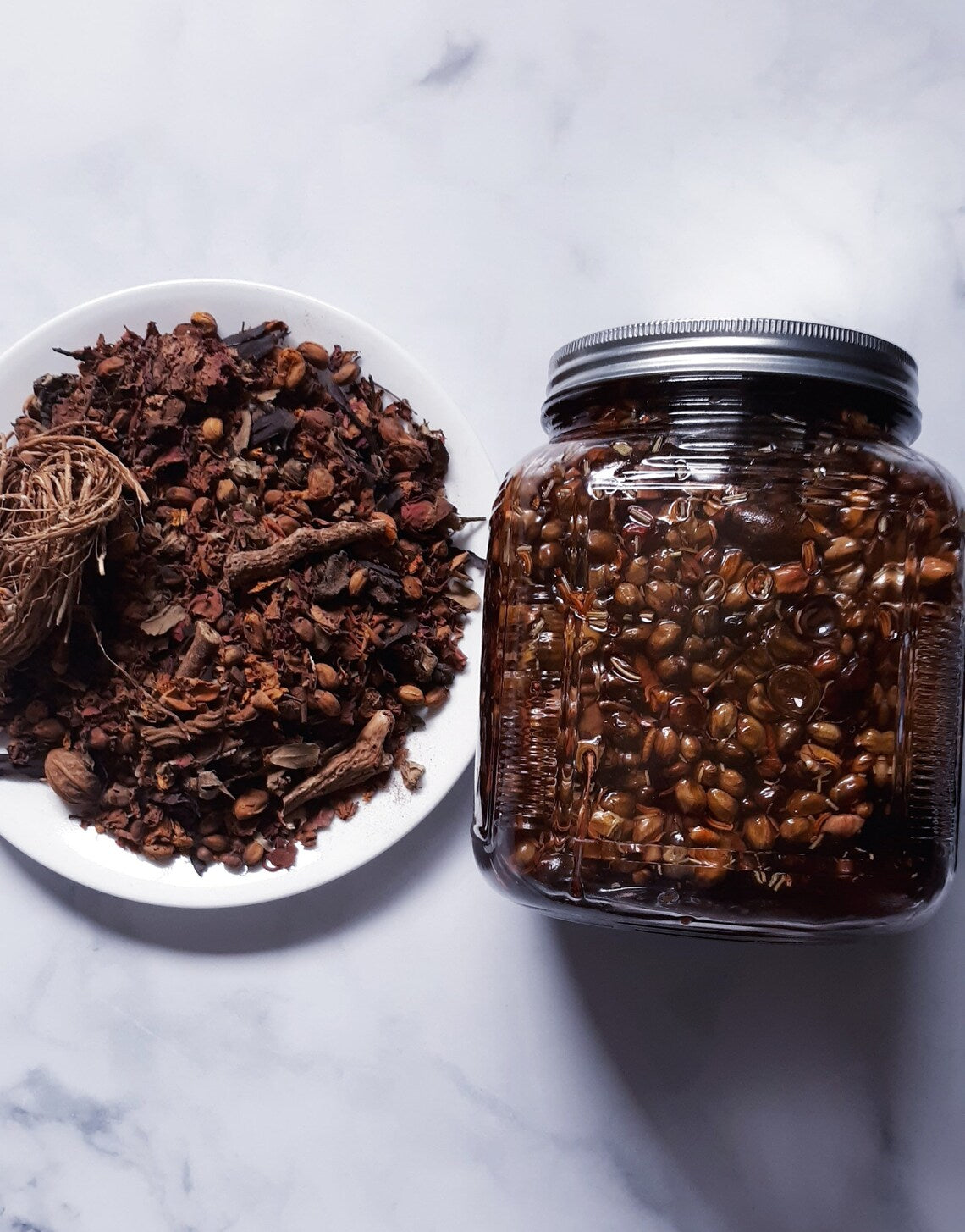 Organic Dry Ayurveda Herbal Hair Oil Mix