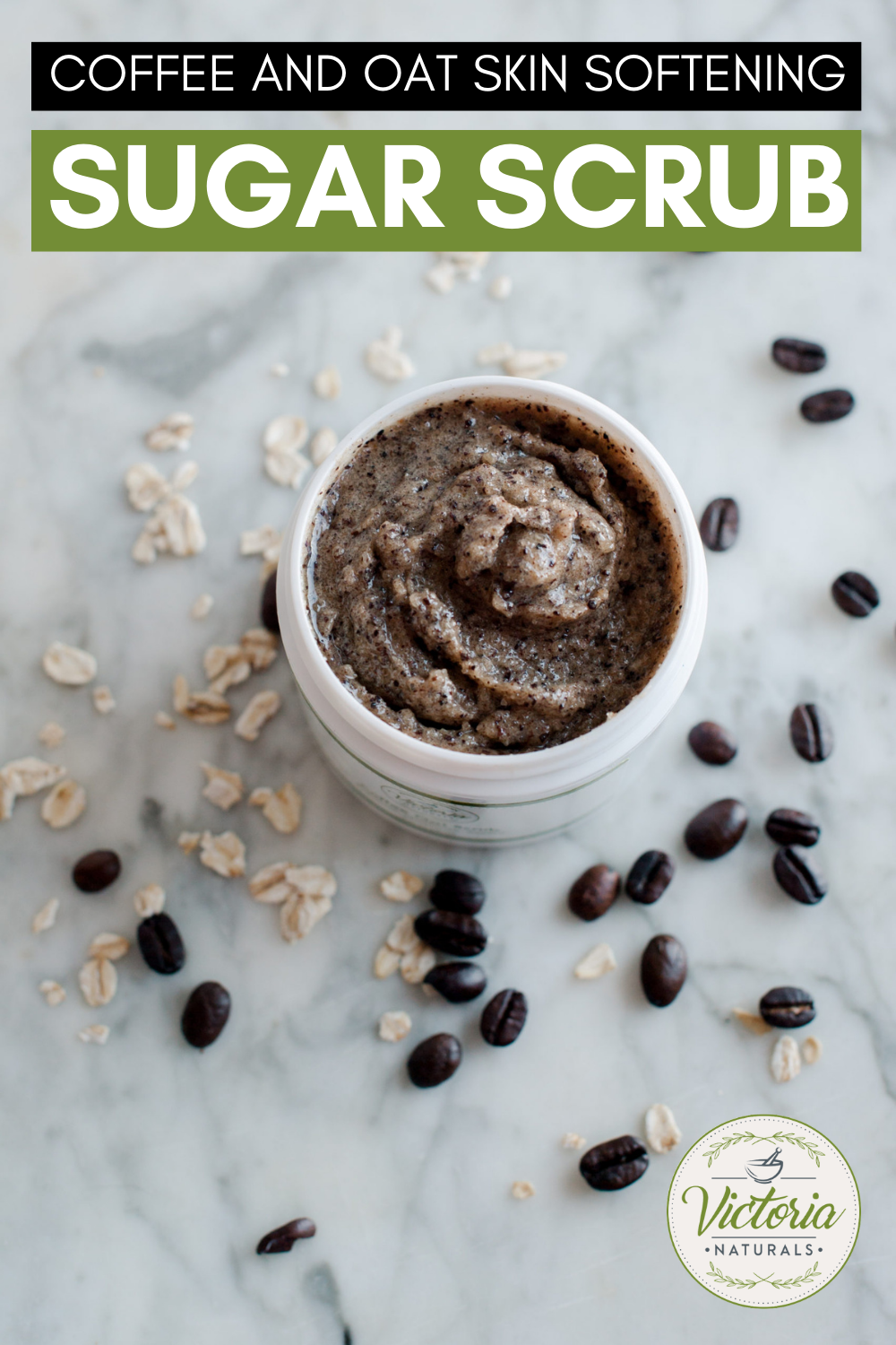 Coffee and Oat Skin Softening Sugar scrub