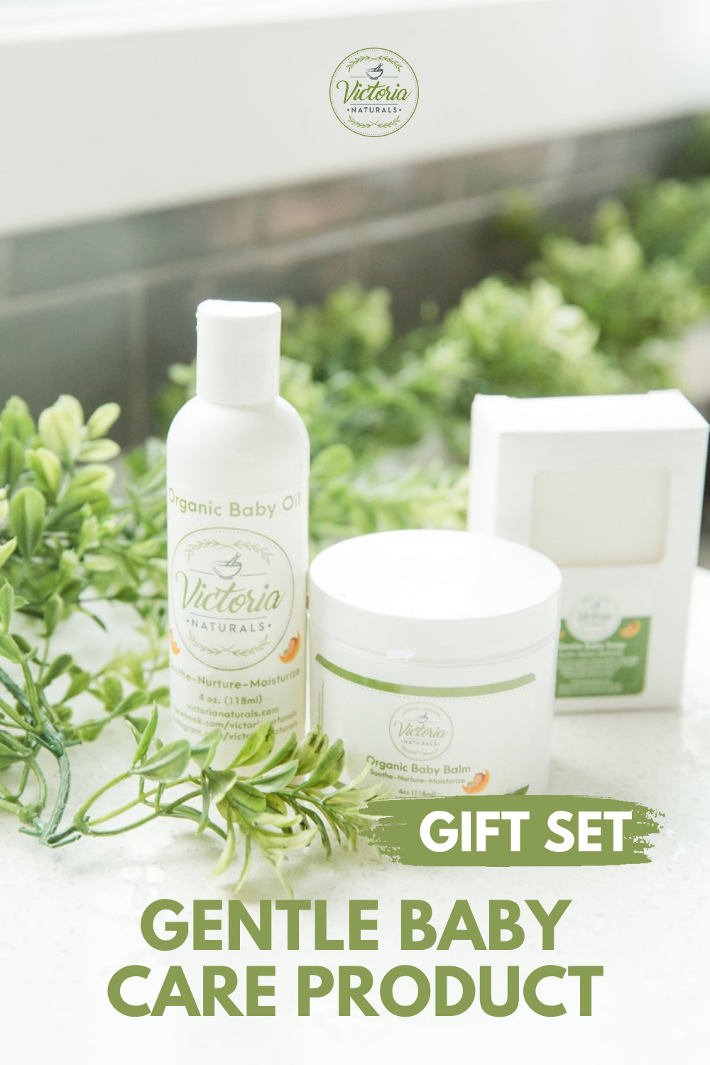 Gentle Baby Care Product Gift Set