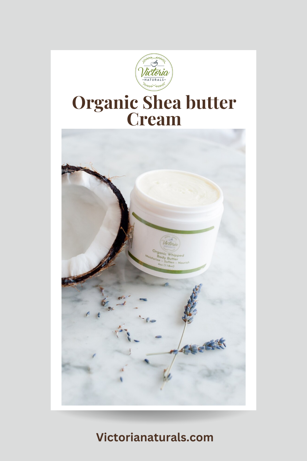 Organic Whipped Waterless Body Butter