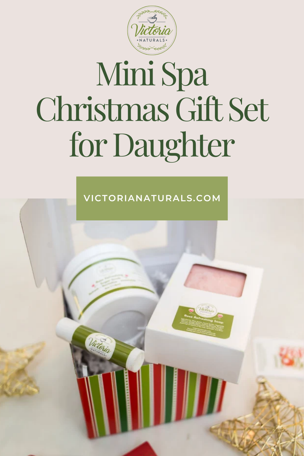 Natural Skincare SPA Gift Set – Rose, Turmeric, or Shea Butter Collection