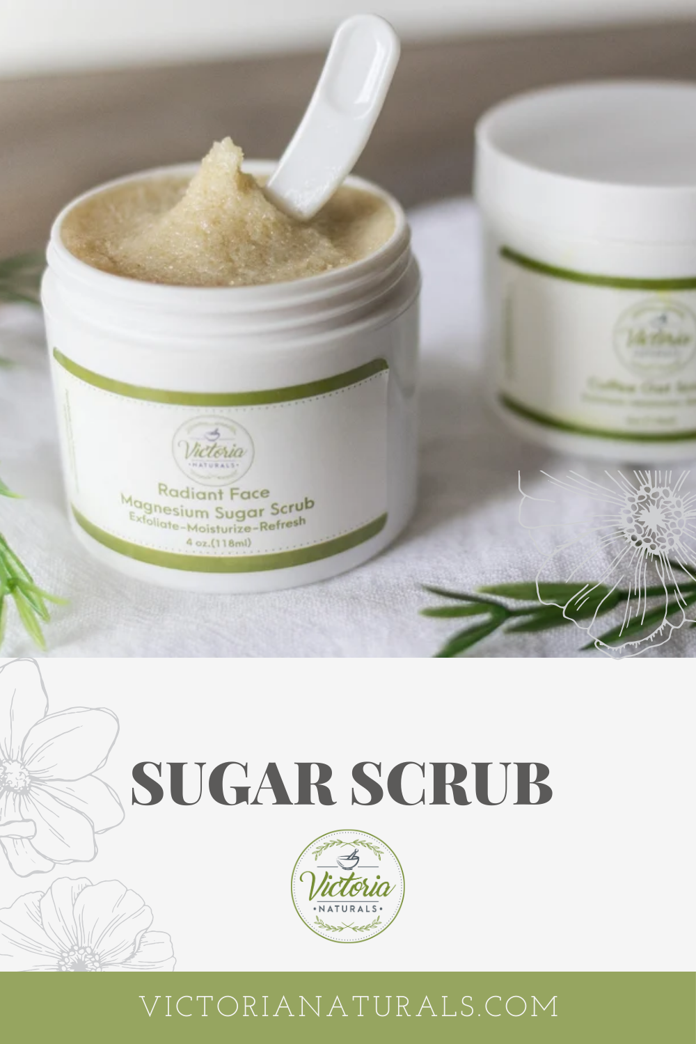Radiant Skin Sugar Scrub for Face and Body