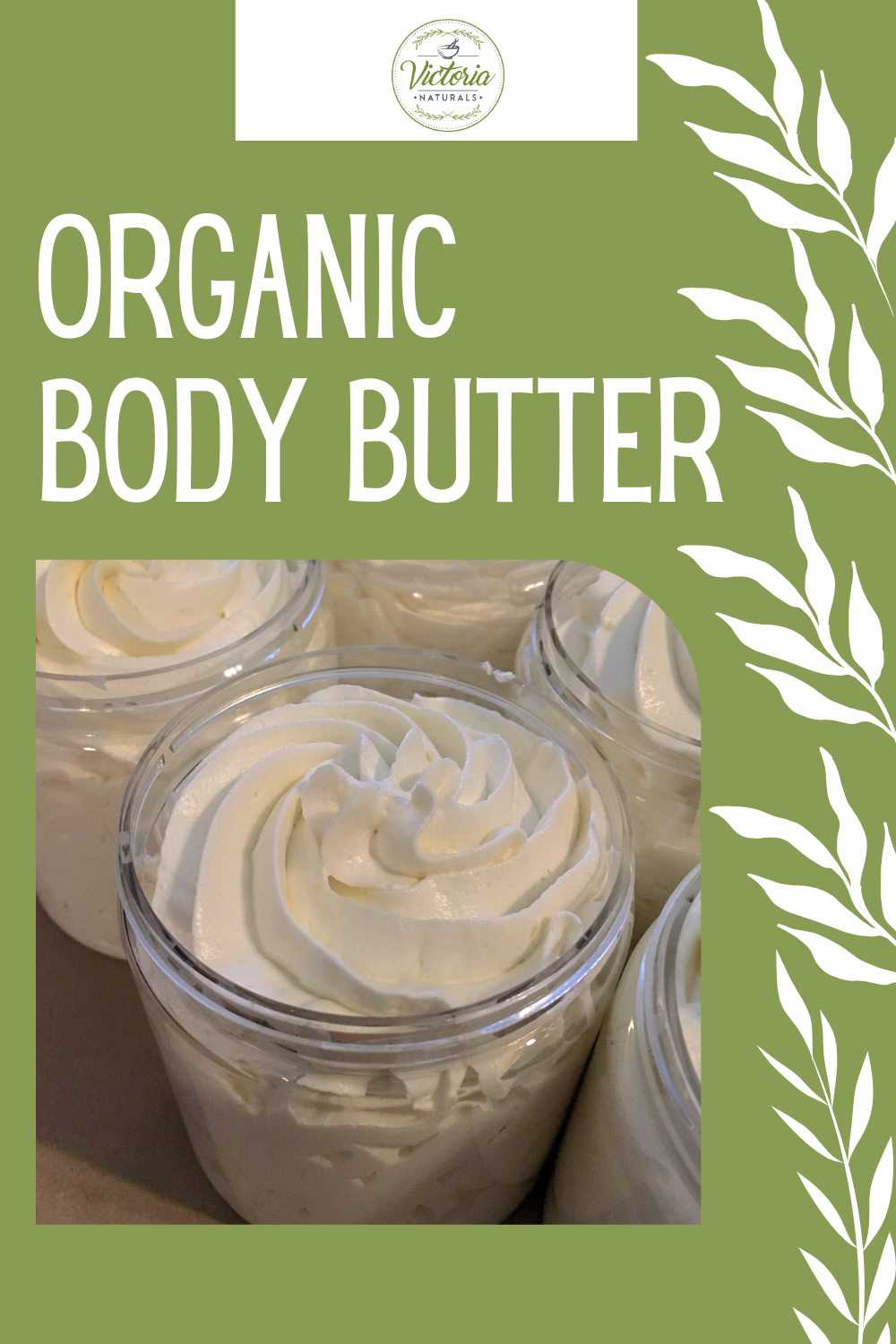 Organic Whipped Waterless Body Butter