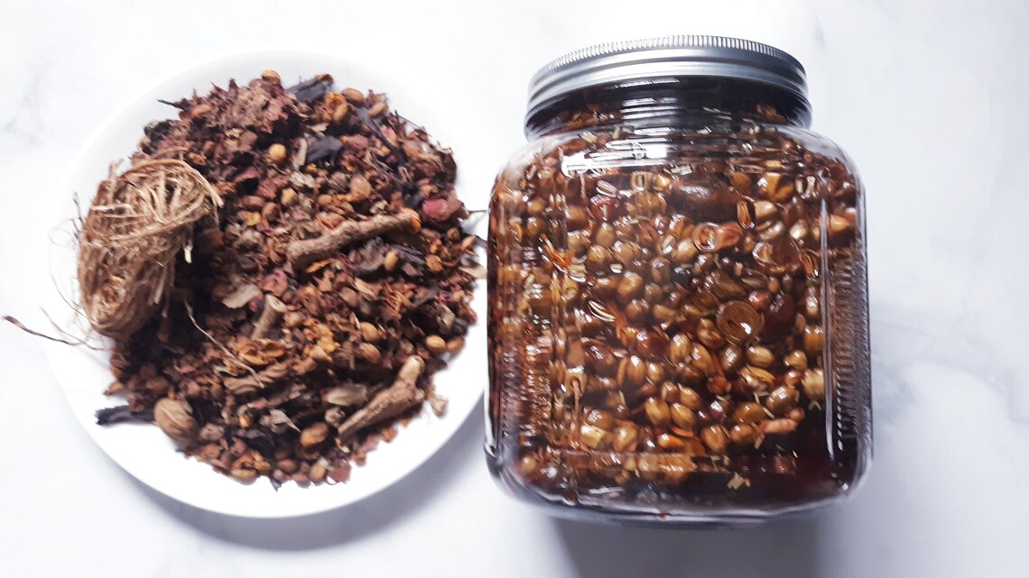 Organic Dry Ayurveda Herbal Hair Oil Mix