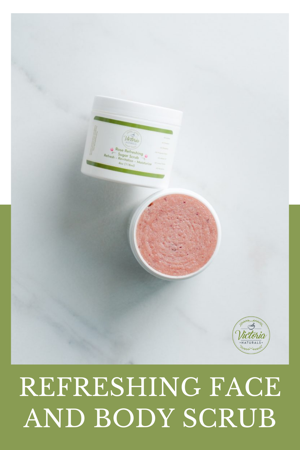 Refreshing Face and Body Sugar Scrub