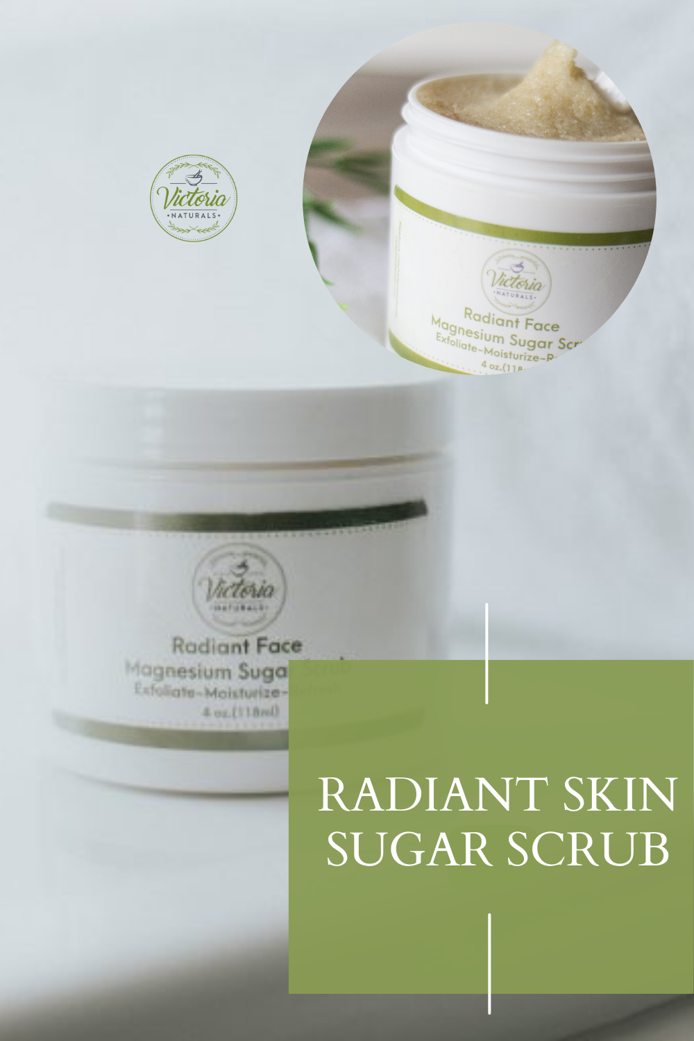 Radiant Skin Sugar Scrub for Face and Body