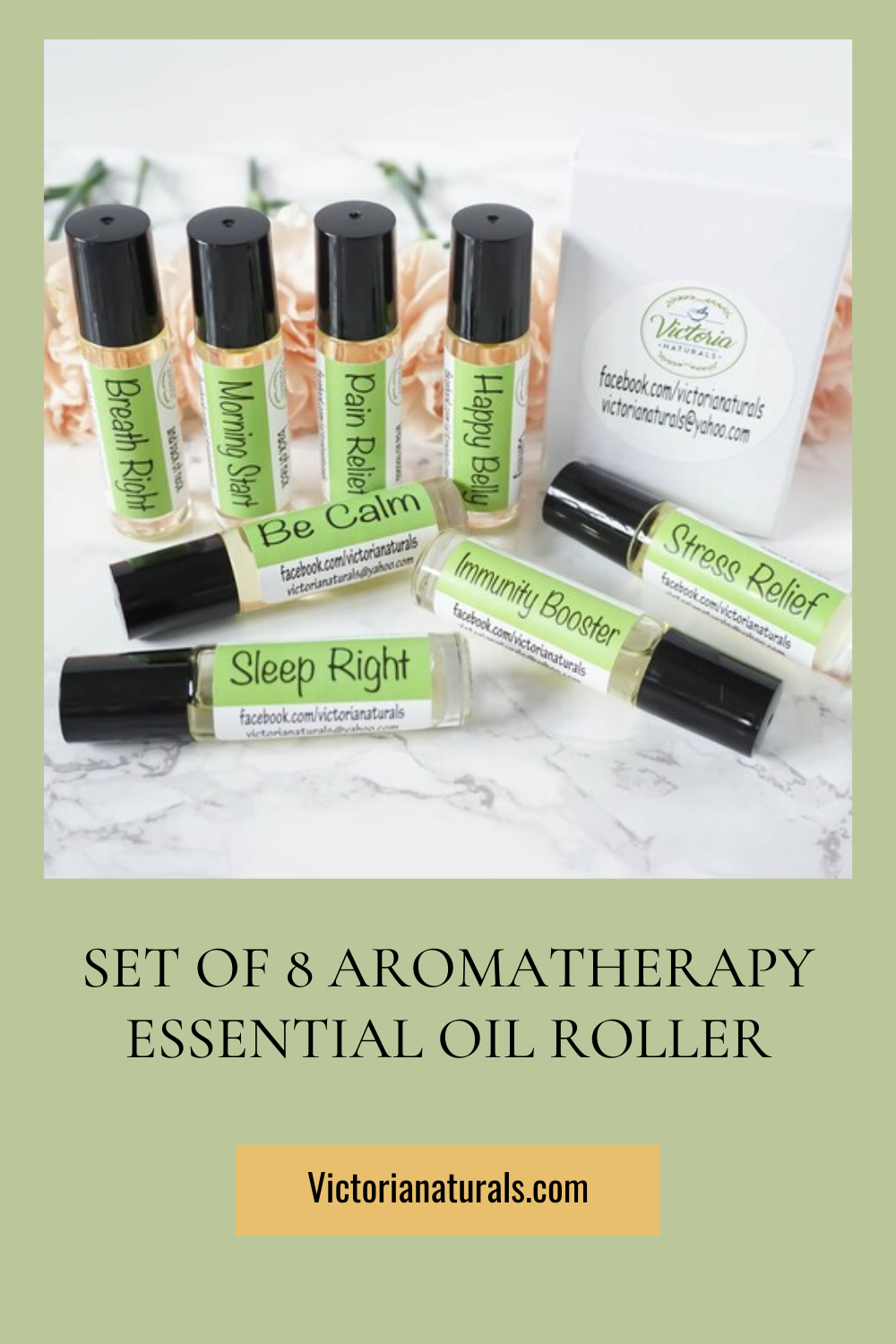 Aromatherapy Essential Oil Blend Roller
