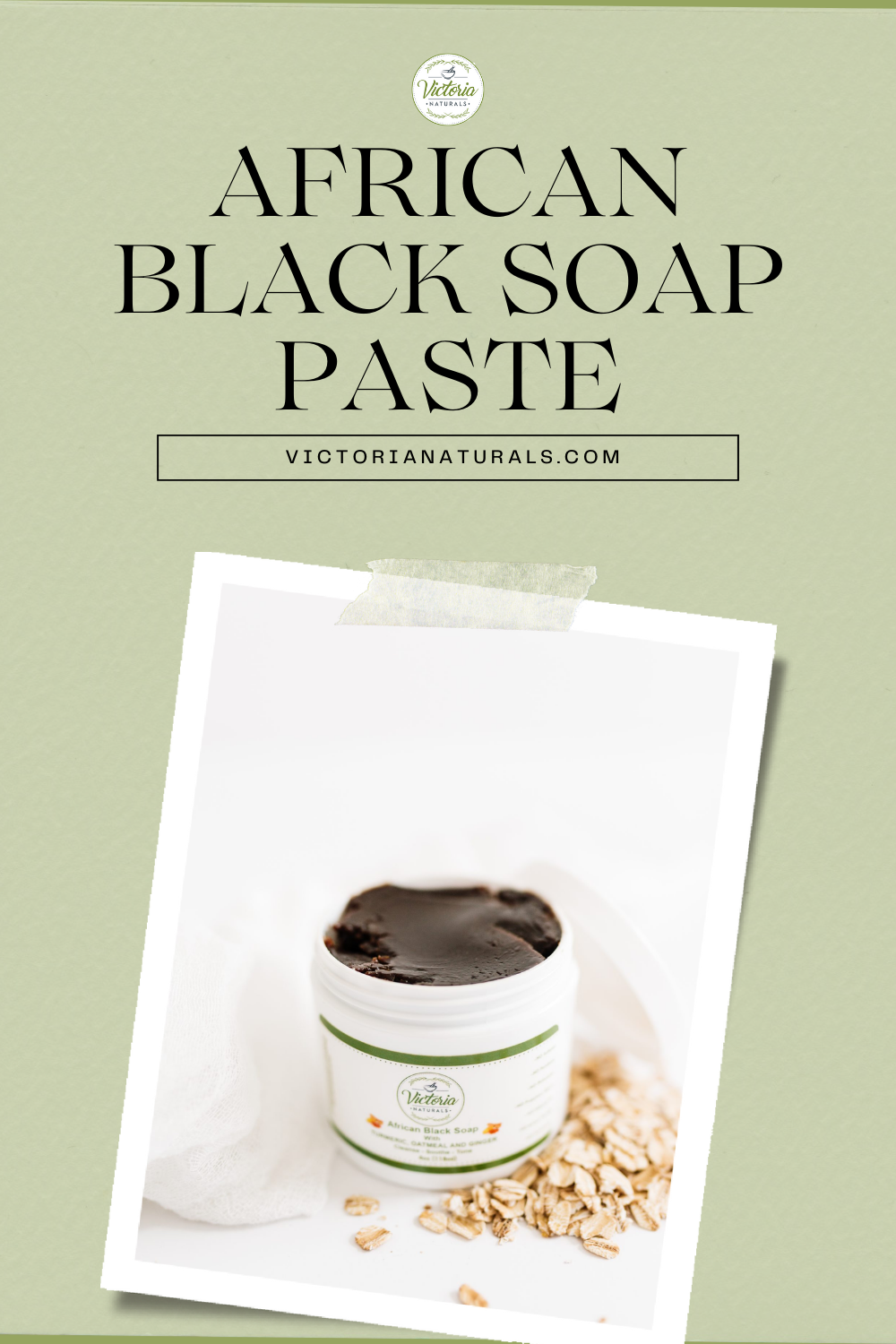 African Black Soap Paste