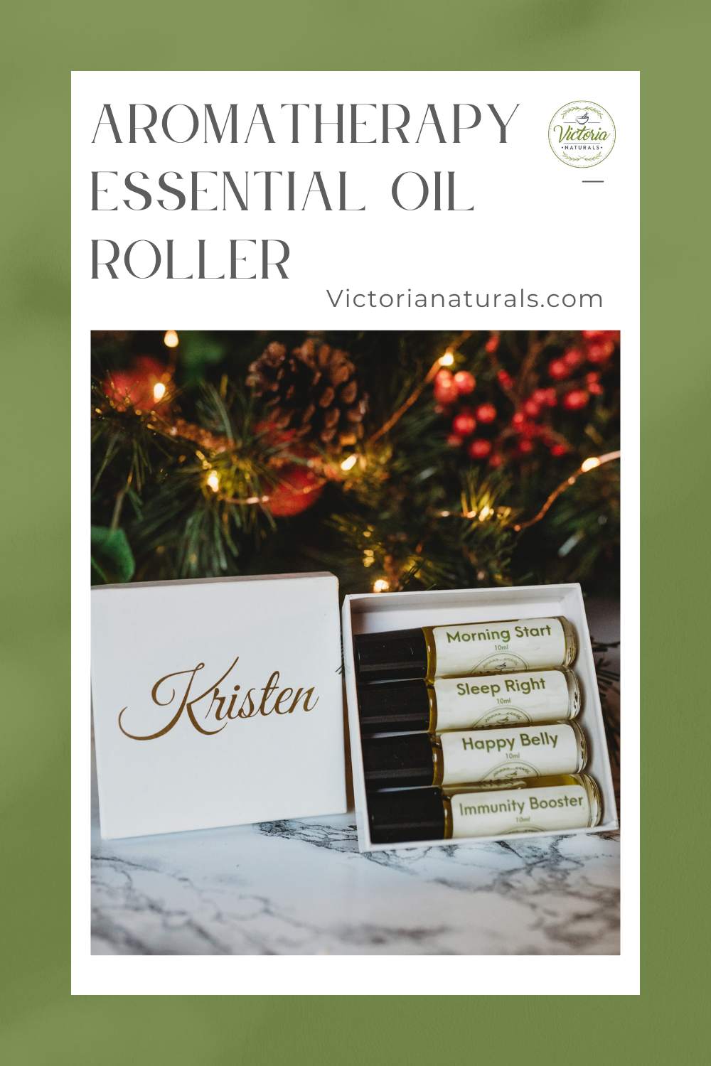 Aromatherapy Essential Oil Blend Roller