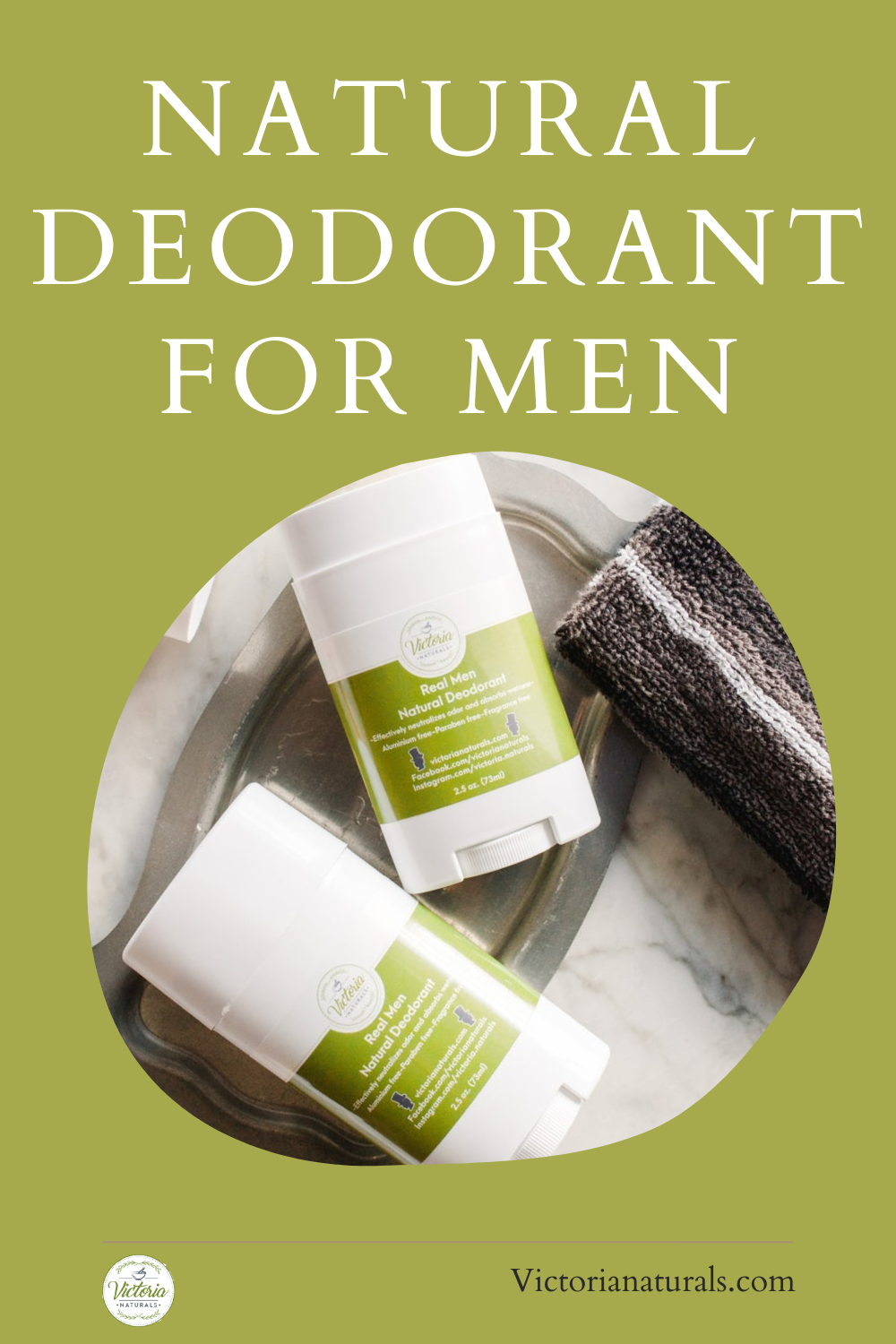 Natural Deodorant for Men