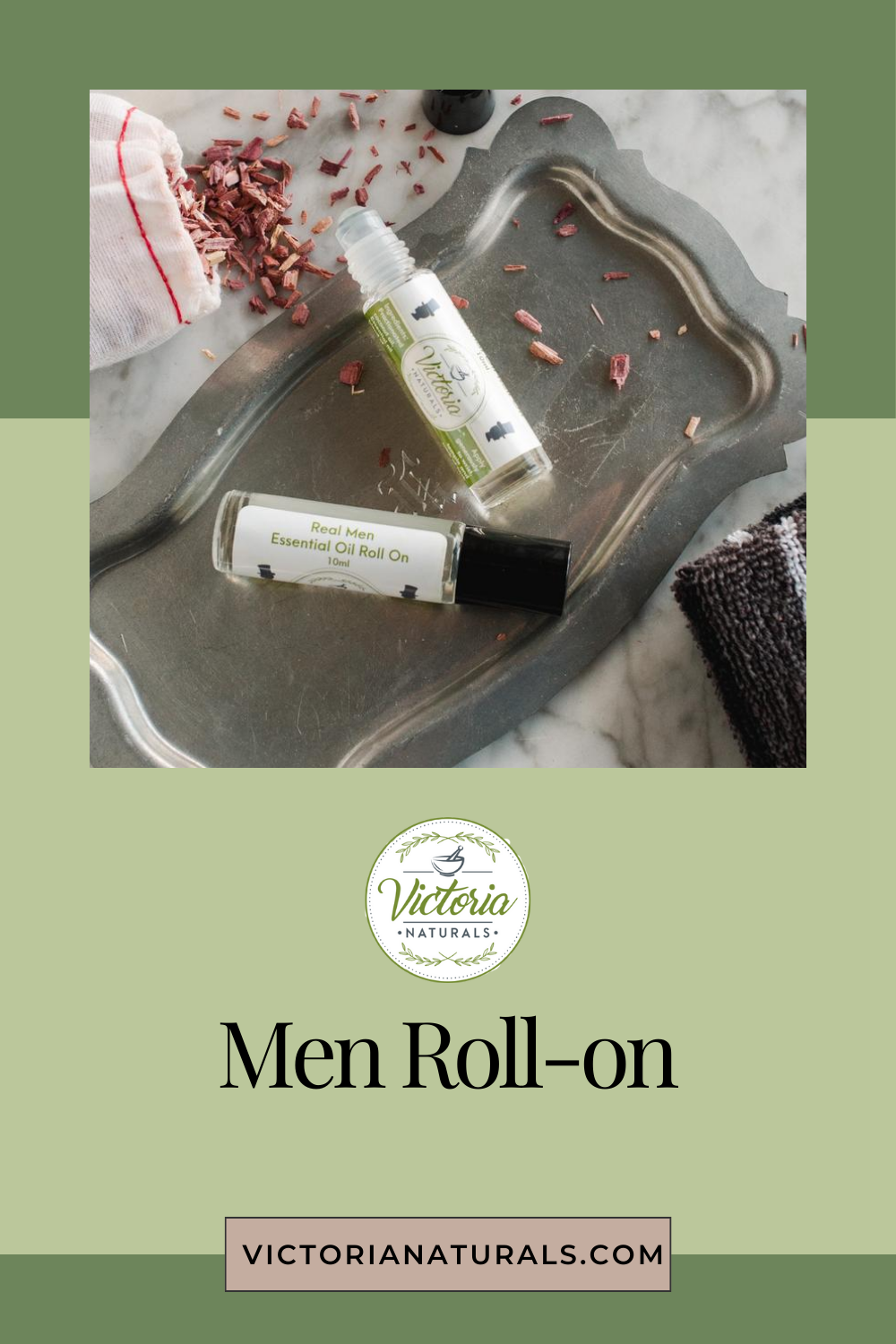 Men Natural Scented Roll-on