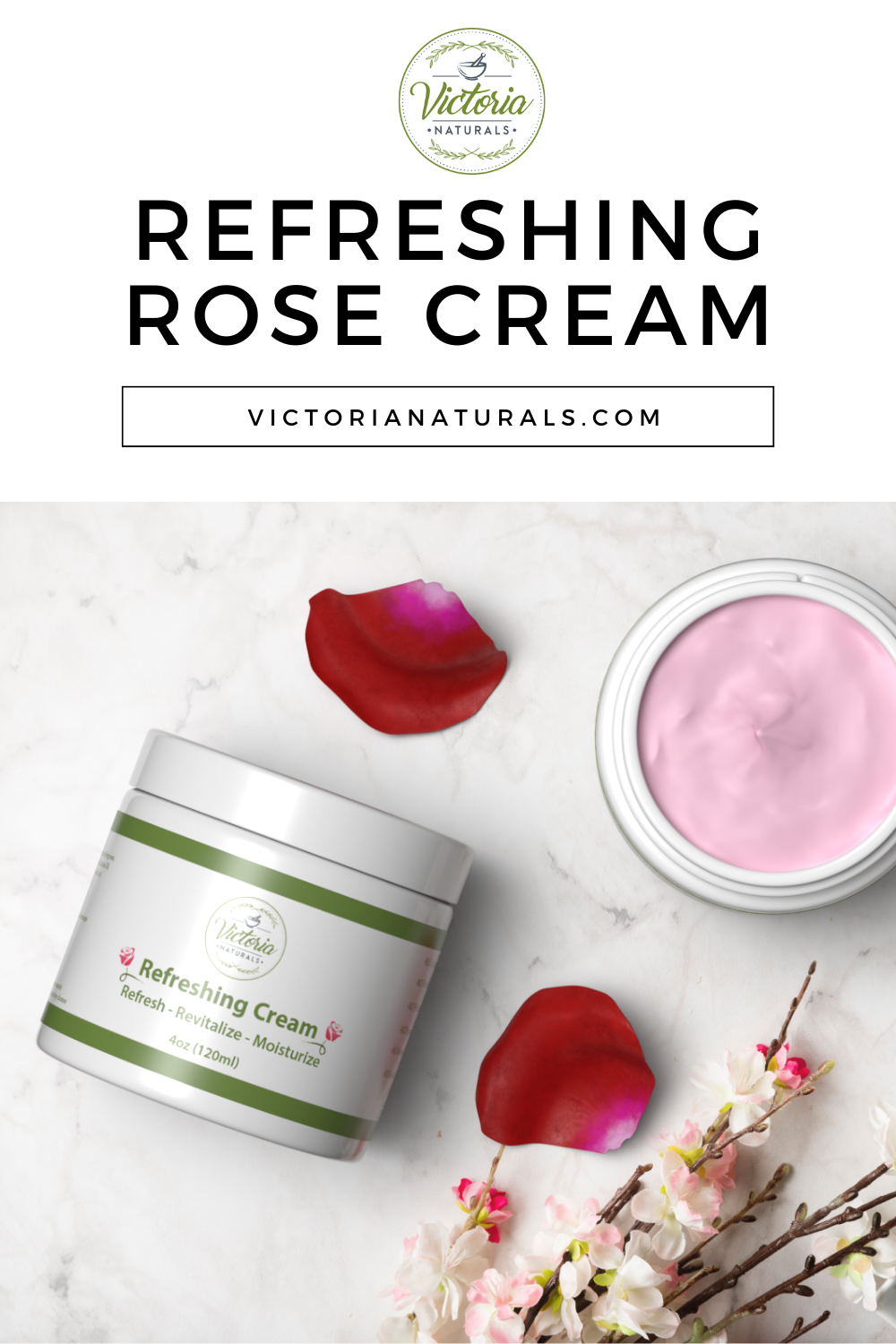 Rose Scented Emulsified Face and Body Cream
