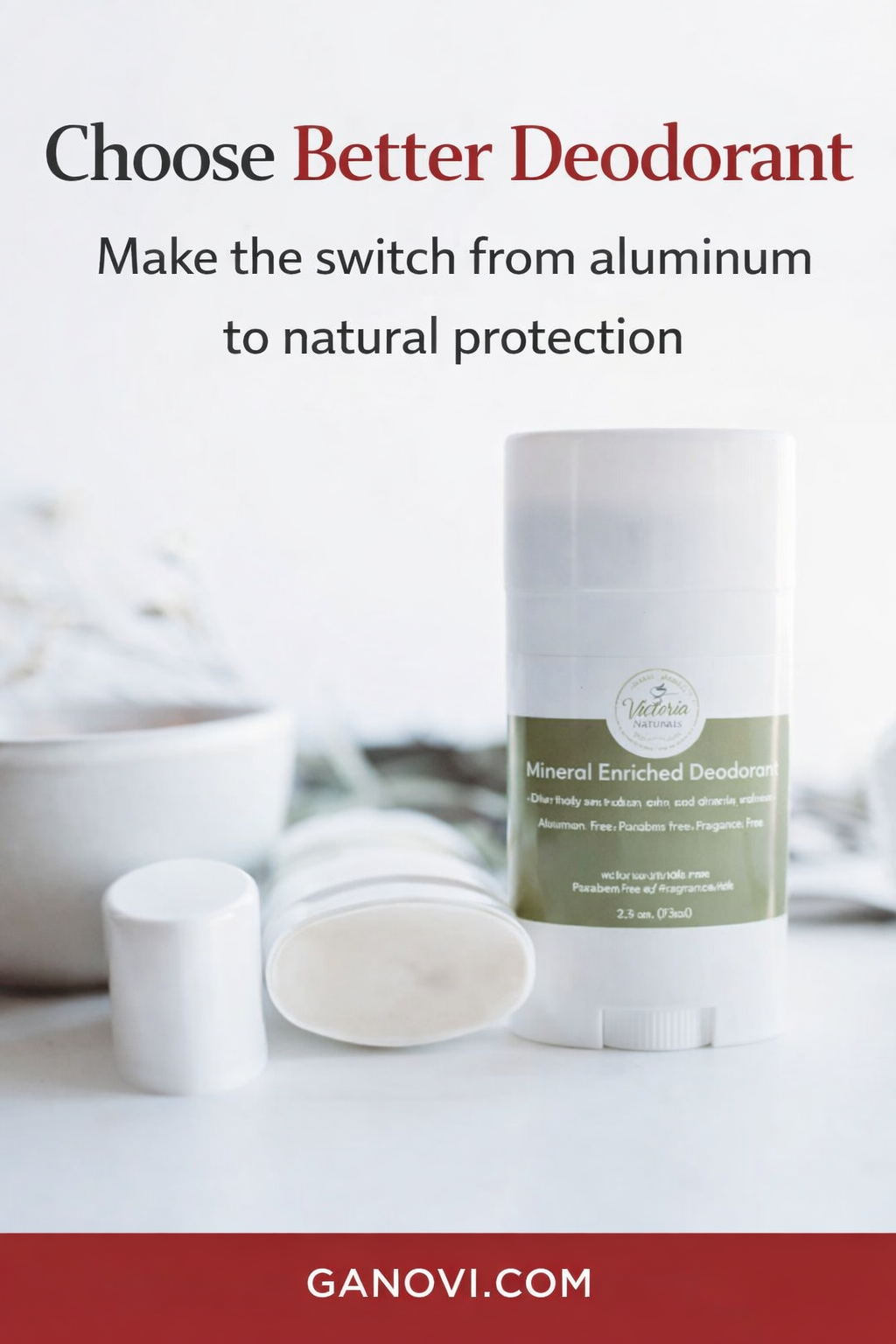 Aluminium Free Mineral Enriched Natural Deodorant