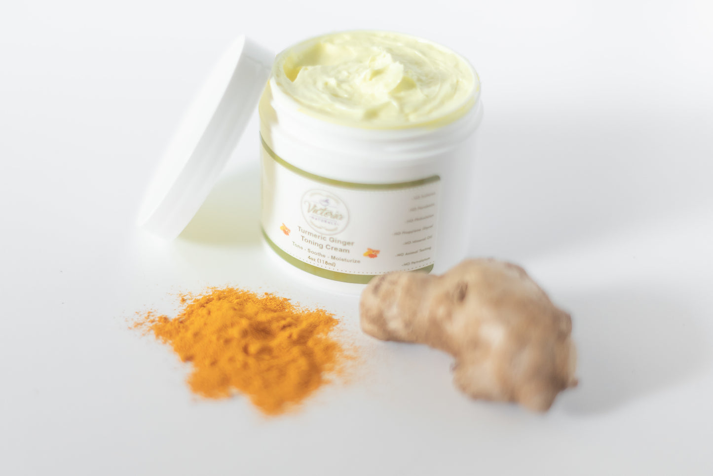 ginger toning cream