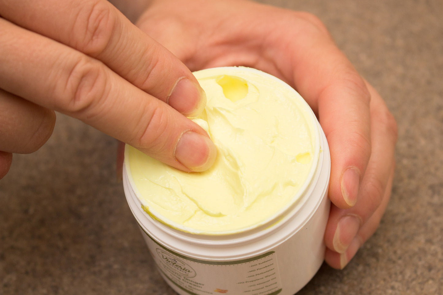 ginger toning cream