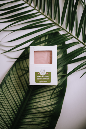 victoria naturals rose bar soap