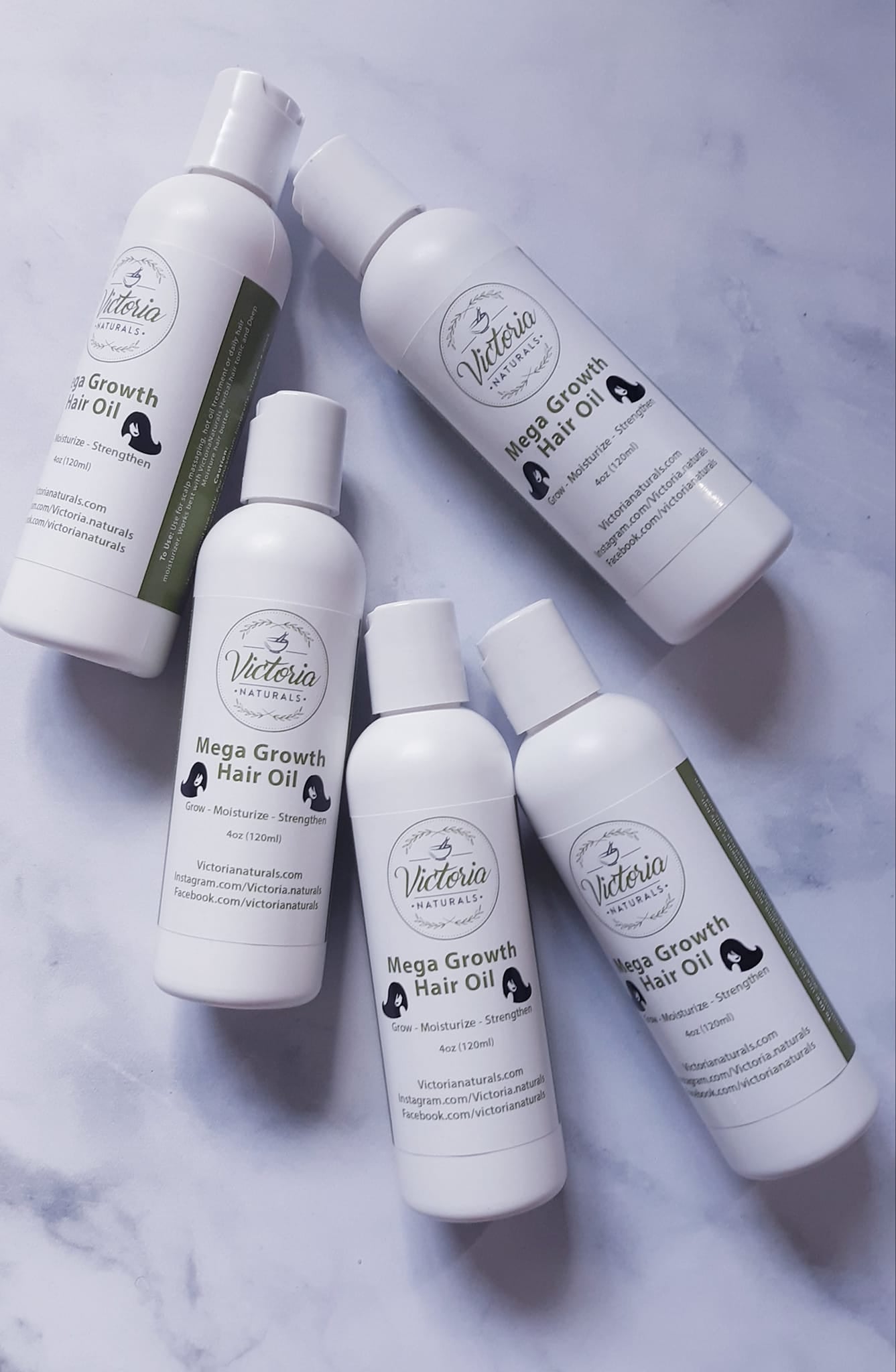 Mega Growth Hair Oil - Herbal Infused