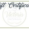 VICTORIA NATURALS HOLIDAY GIFT CERTIFICATE