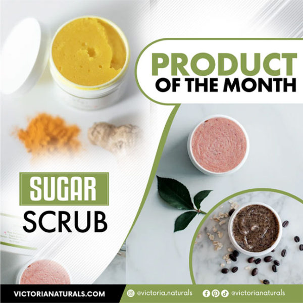 April Product of the Month - Your choice of 4 ounce Sugar Scrub